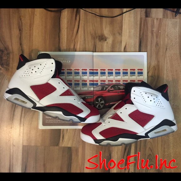 jordan 6s carmine